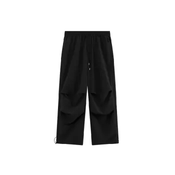 Fashion Zipper Nylon Casual Pants