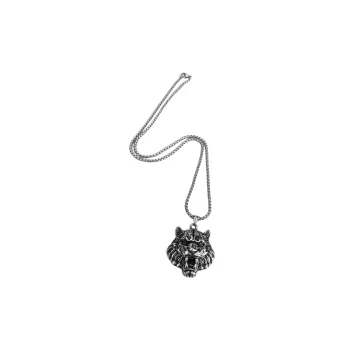 South China Tiger Titanium Steel Pendant Stainless Necklace