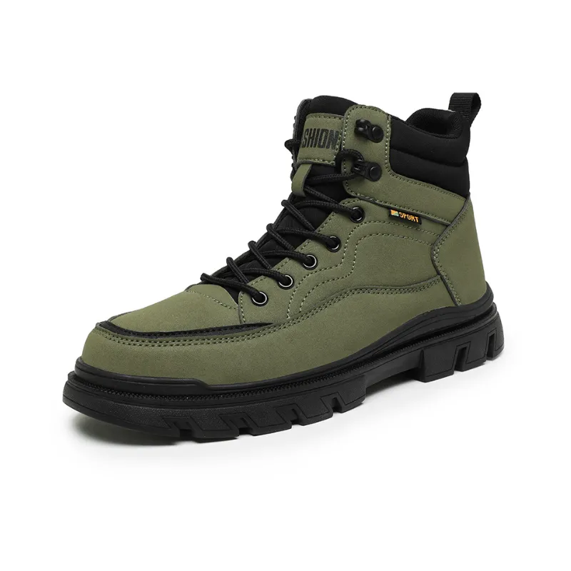 Retro Sporty Waterproof Martin Boot-2