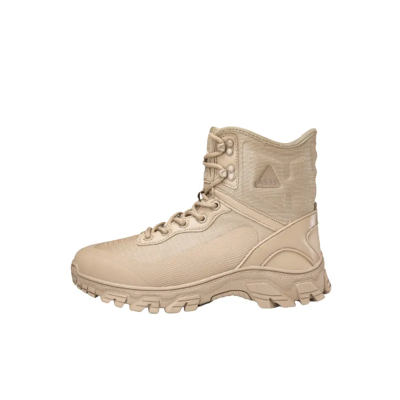 Sporty Simple Desert Boots-3