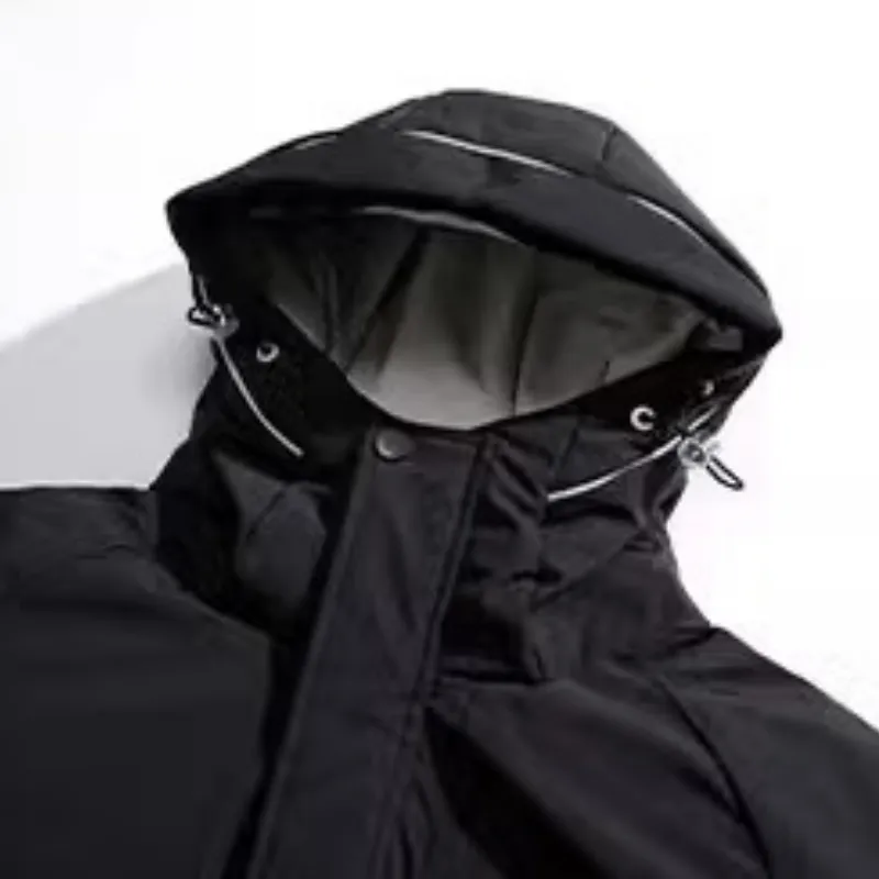 Loose Warming White Duck Down Jacket-4