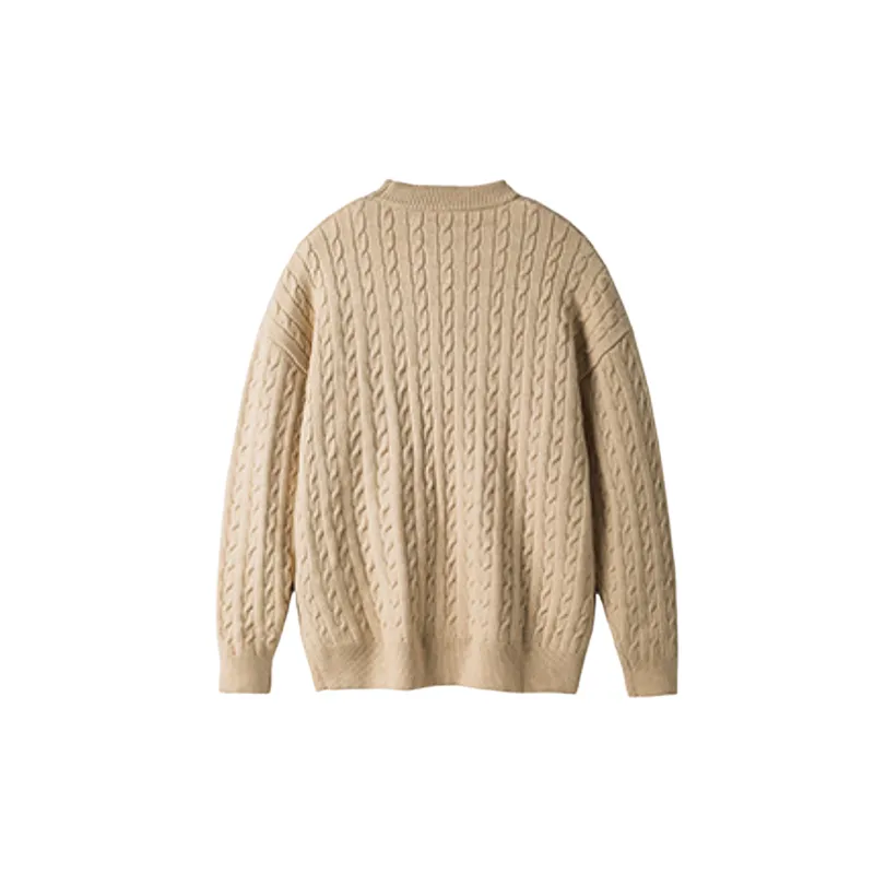 Retro Fashionable Polyester Sweater-9