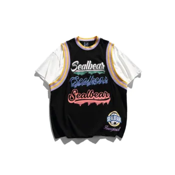 Loose Contrast Color T Shirt