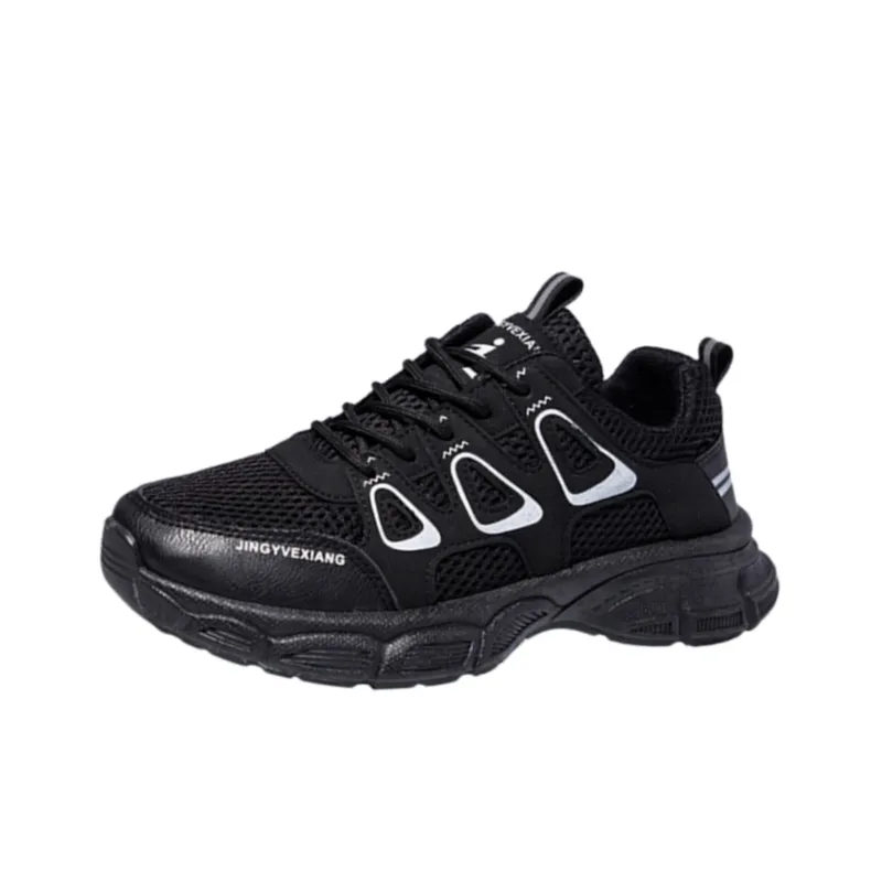 Hollow Mesh Thick Bottom Comfortable Sports Shoes-7
