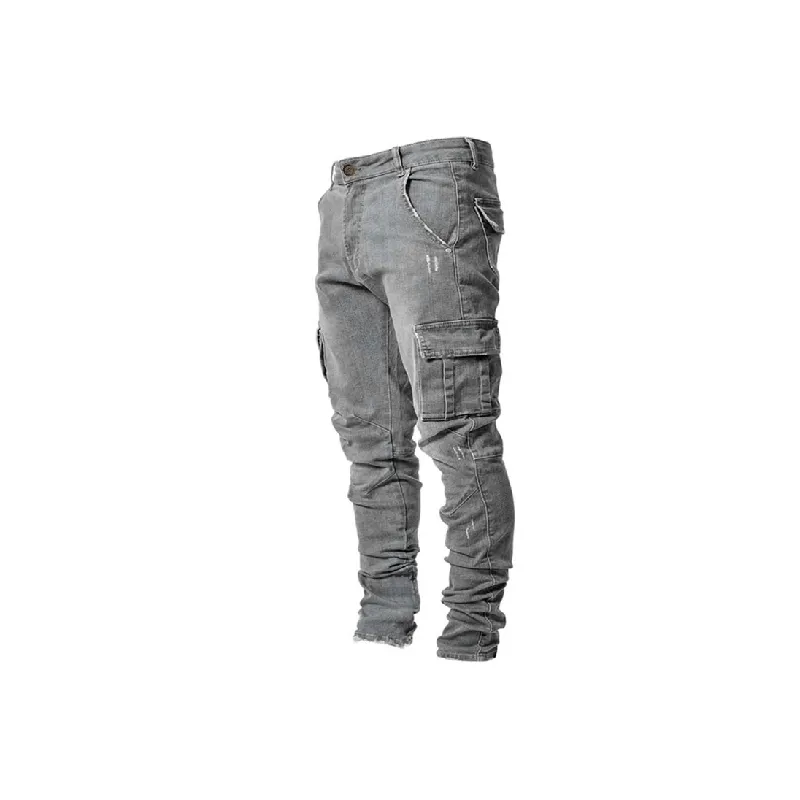 Trendy Simple Jeans-1