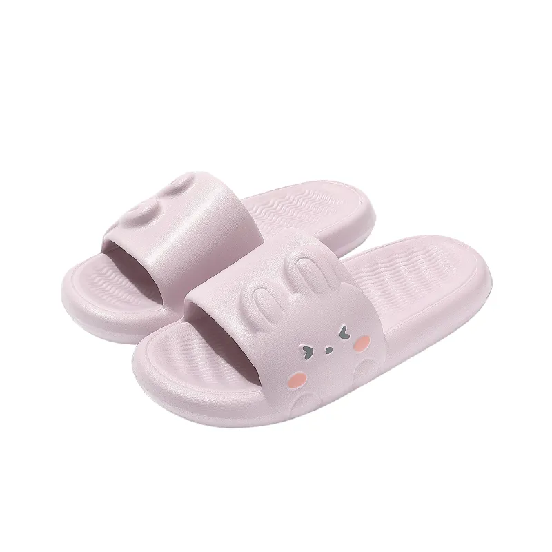 Cute Plain Flip Flops-1