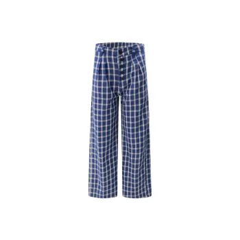 Trendy Street Cotton Blended Fabric Casual Pants Unisex