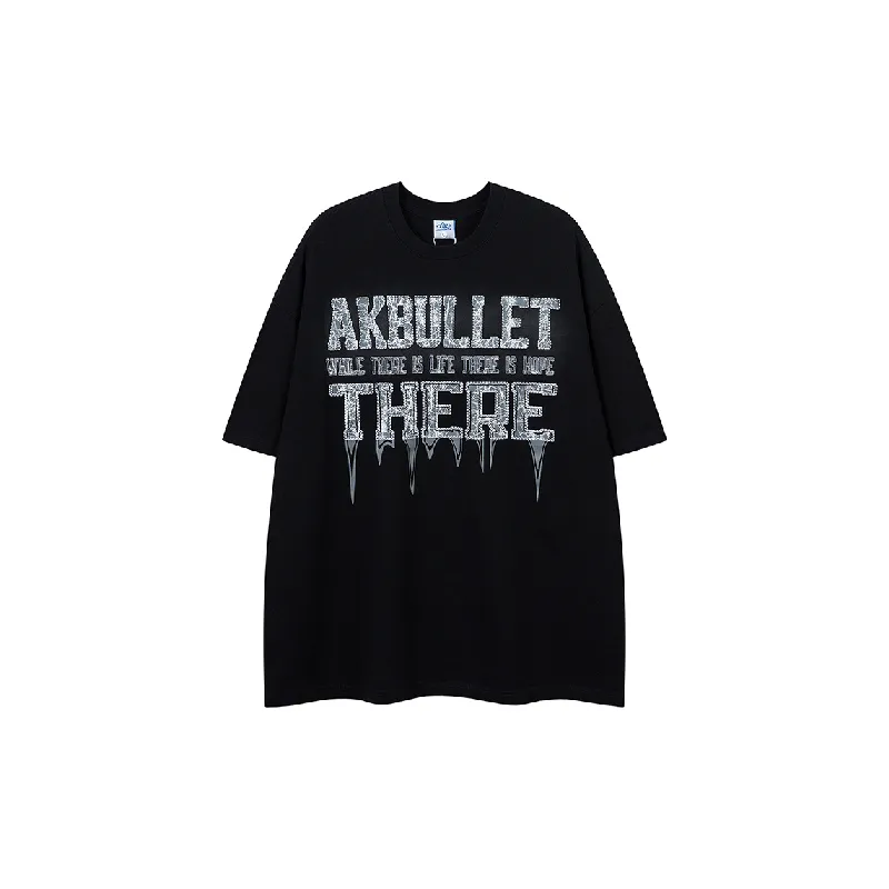 Street Loose Combed Cotton T-Shirt-6