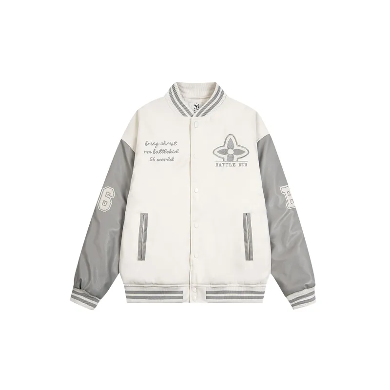 Basics Embroidered Polyester Baseball Jersey-4