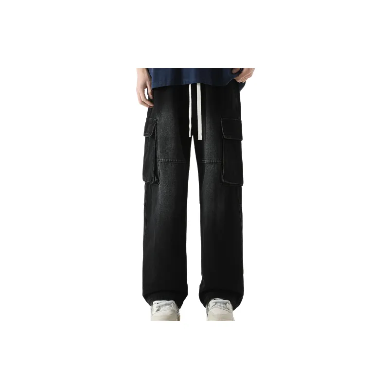 Retro Cargo Pants Jeans-1