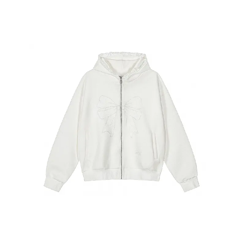 Casual Cute Loose Cotton Sweatshirt-0