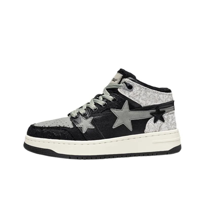 High Top Trendy Sneakers-8