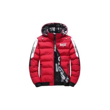 Casual Warm Blended Synthetic Fabrics Quilted Jacket