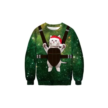 Casual Loose Air Layer Fabric Sweatshirt