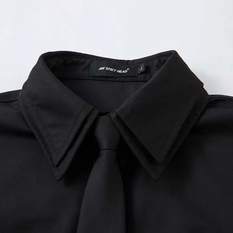 Loose Casual Cotton Blended Fabric Shirt-2
