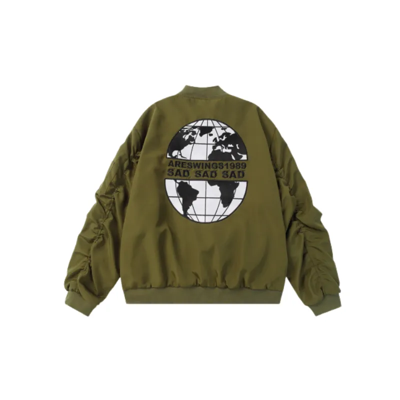 Casual Loose Embroidered Jacket-5