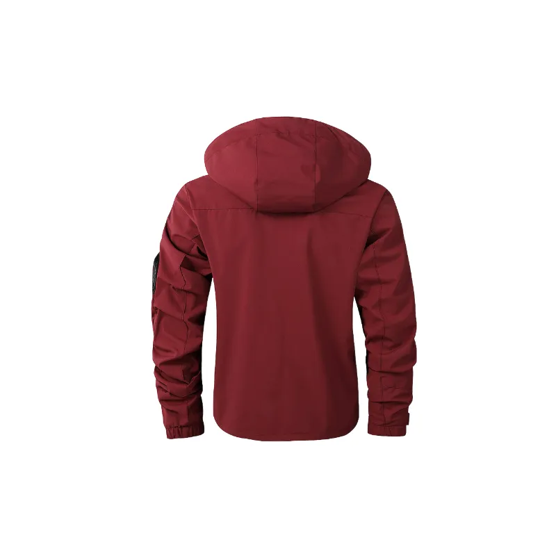 Fashionable Warming Blended Synthetic Fabrics Jacket-3