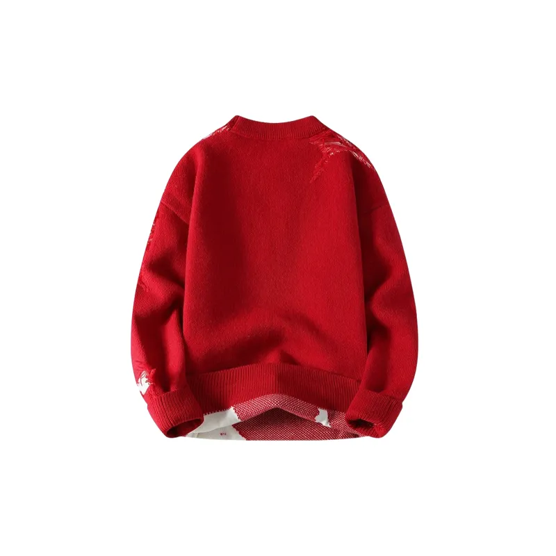 Loose Ripped Sweater-4