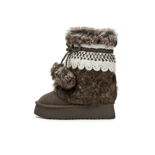 Vintage Warm Snow Boots