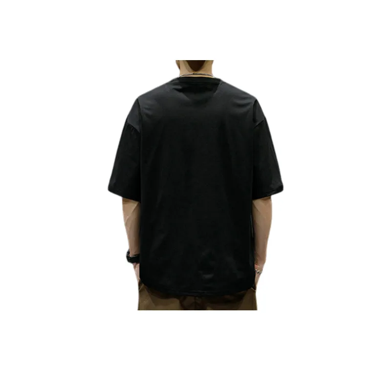 Letter Printing Short sleeved T shirt swag OOTD-3
