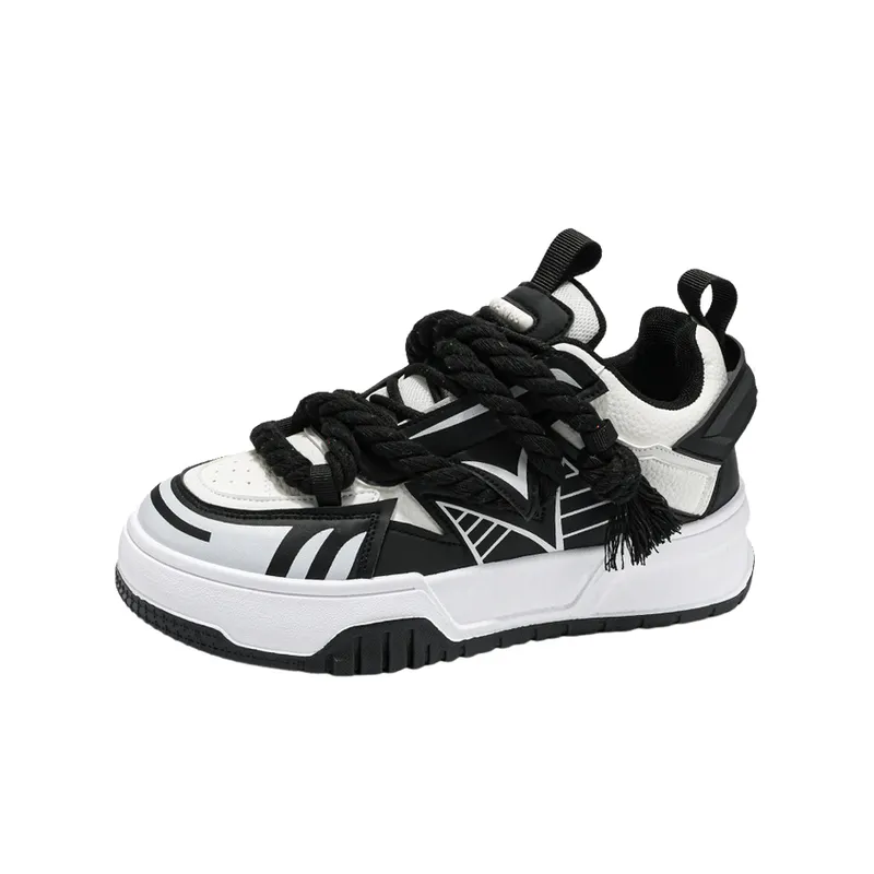 Fashionable Basics Stylish Skateboarding Shoes-0