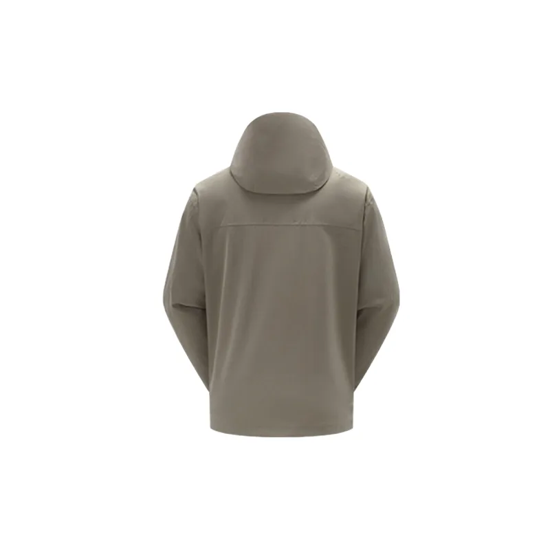 Fashionable Simple Blended Synthetic Fabrics Outdoor Jacket-1