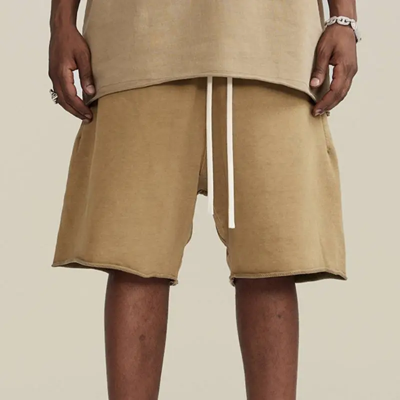 Fashion Retro Cotton Casual Shorts-7