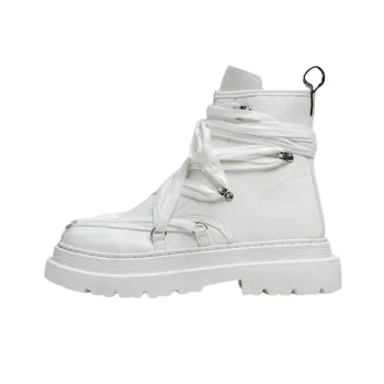Fashionable Plain Martin Boot
