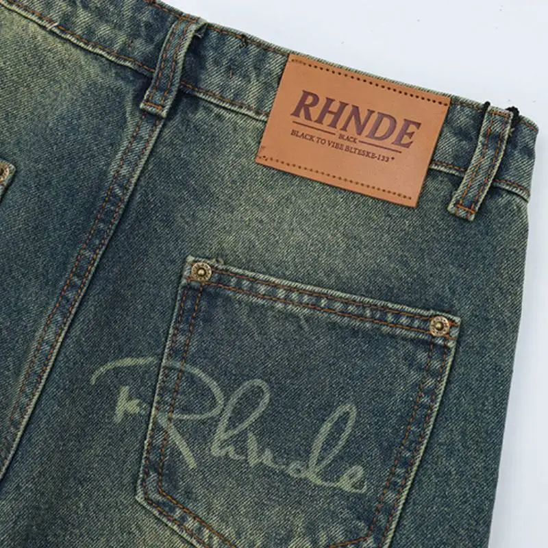 Fashionable Simple Jeans-5