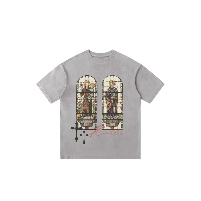 New Design Sense Niche Short Sleeve Hip Hop Top