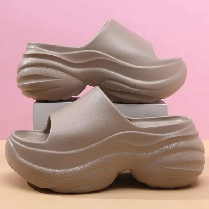 Casual Plain Beach Sandals-4