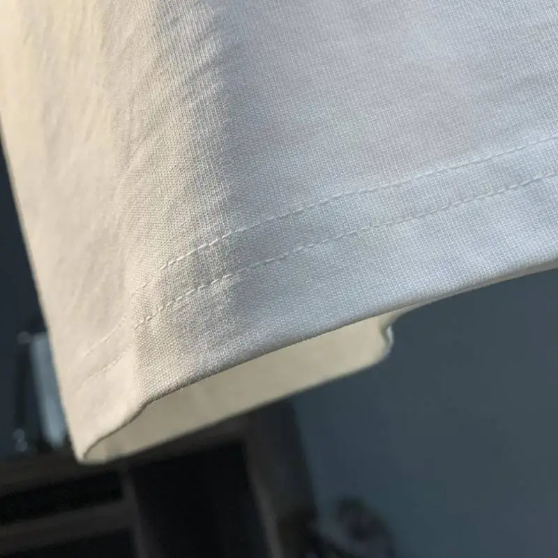 Simple Loose 100% Cotton T Shirt-5