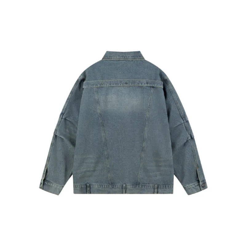 Basics Fashionable Denim Jacket-3