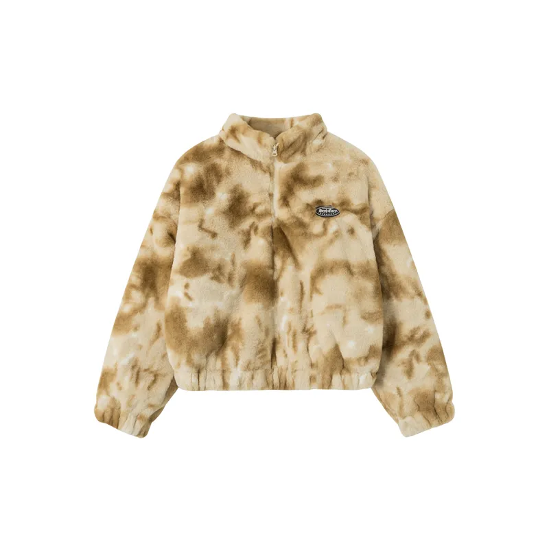 Street Warming Polyester Quilted Jacket Women-0