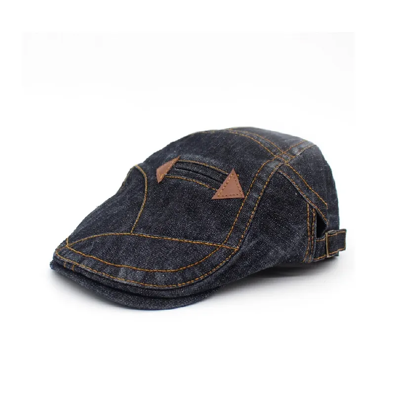 Retro Washed Peaked Cap-1