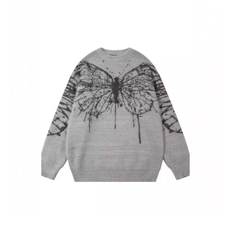 Casual Retro Loose Sweater-0