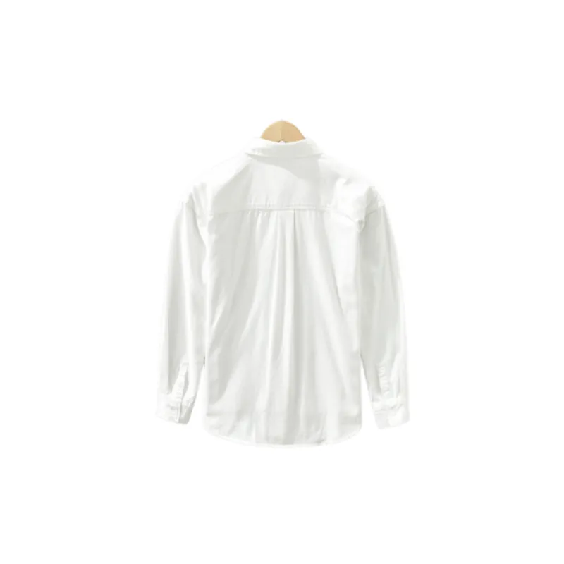 Oil Painting Pattern Color matching Long sleeved Shirt swag OOTD-1