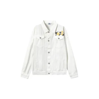 Hand Painted Fireworks Letter Top Loose Casual Lapel Jacket