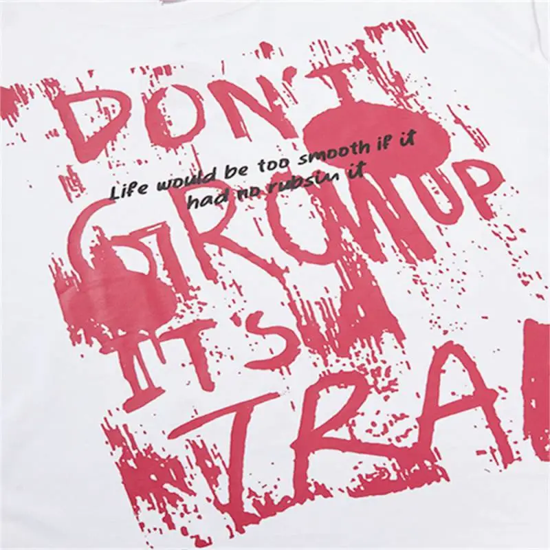Casual Loose 100% Cotton T Shirt-2