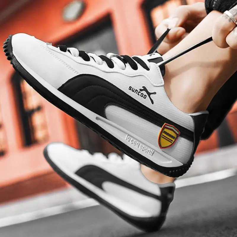 Simple Breathable Running Shoes-5
