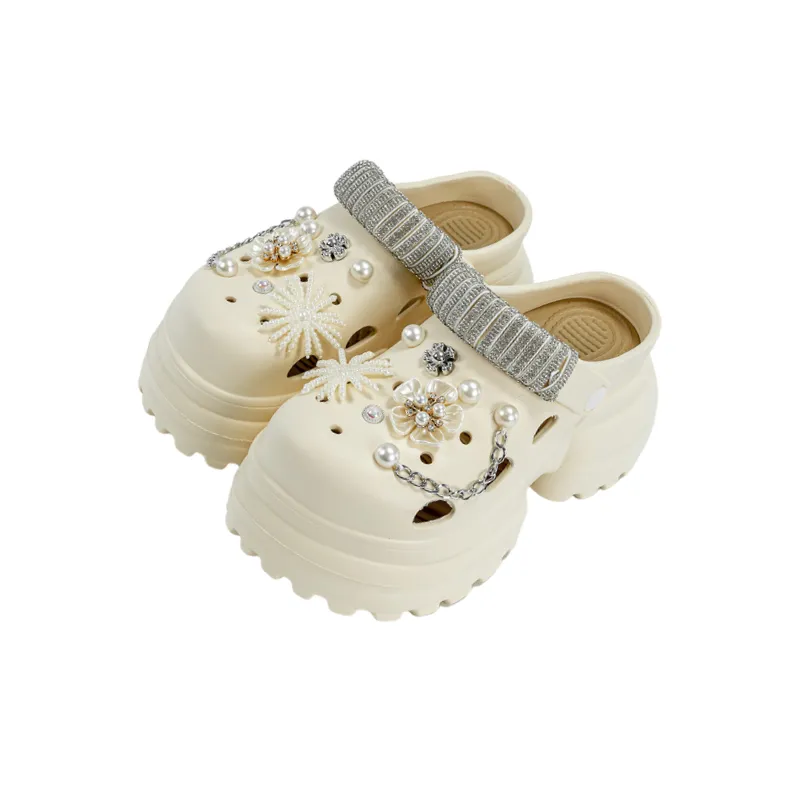Fashion Sequins Clogs-6