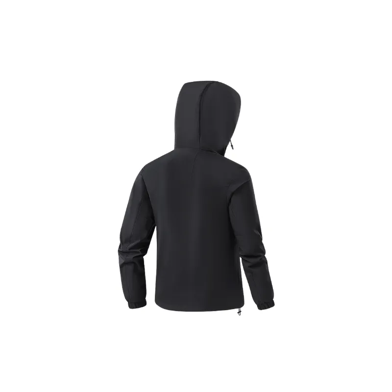 Basics Contrast Color Polyester Outdoor Jacket-9