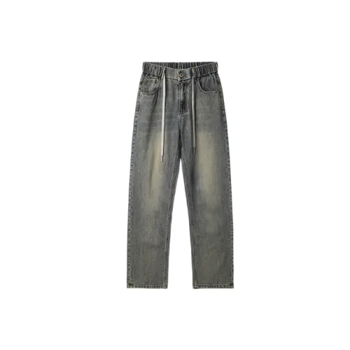 Retro Straight Leg Jeans