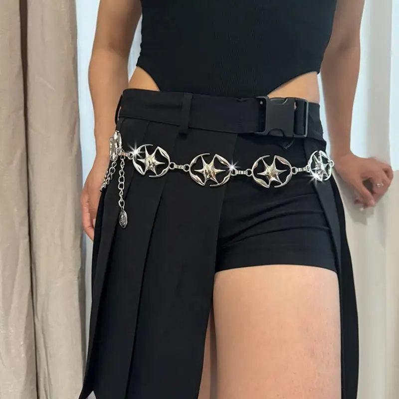 Metal Retro Waist Chain-2