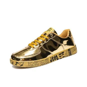 Trendy Casual Leather Skateboarding Shoes