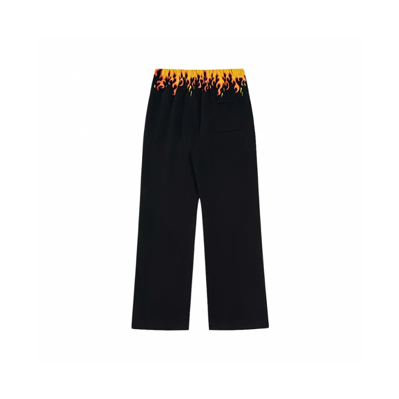 Street Trendy Cotton Blended Fabric Sports Pants-1