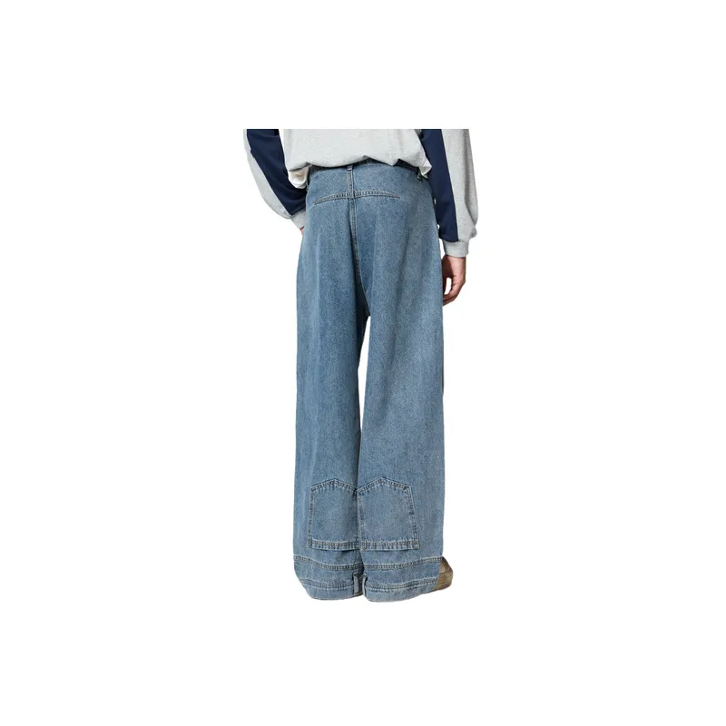 Funky Washed Jeans-1