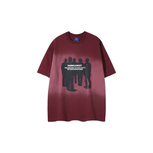 Retro Loose Cotton Blended Fabric T Shirt