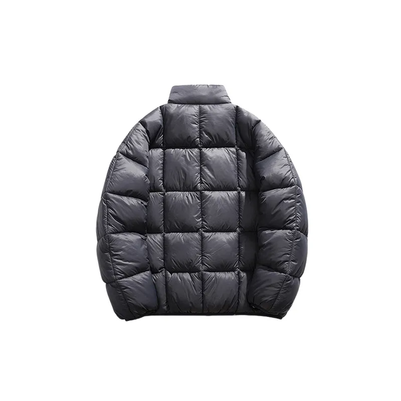 Casual Loose Blended Synthetic Fabrics Quilted Jacket-7