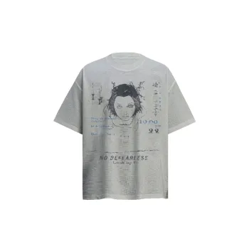 Street Washed Combed Cotton T Shirt
